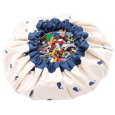 Sac de rangement Play&Go - Baleines