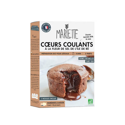 Préparation Gateaux Coeurs Coulants - Marlette