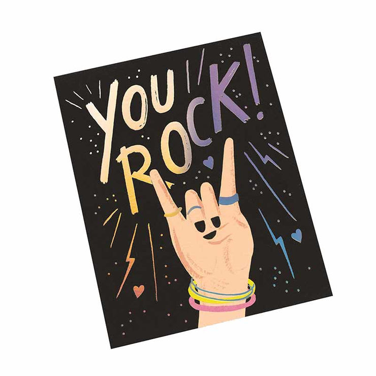 Carte de voeux You Rock - Rifle Paper Co