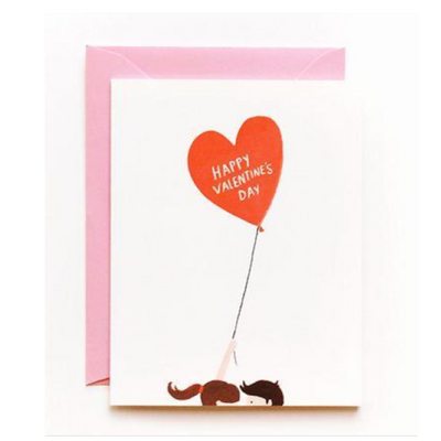 Carte de Saint Valentin - Valentine Balloon