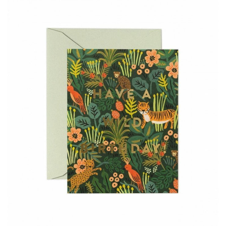 Carte d'anniversaire - Wild Birthday - Rifle Paper co