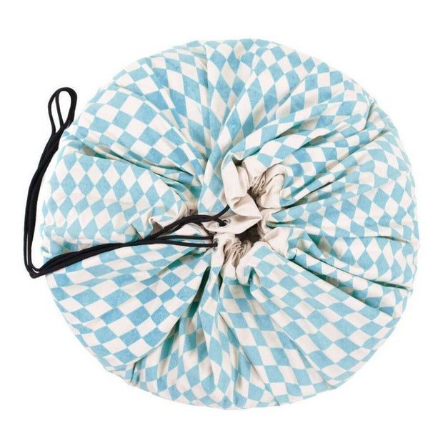 Sac de rangement Play&Go - Losanges bleus