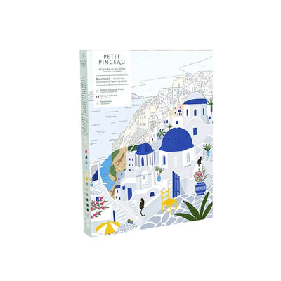 Kit de Peinture au Numéro " Santorini " - La Petite Epicerie