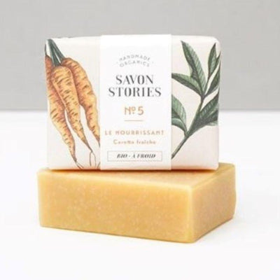 SAVON STORIES - Savon solide nourrissant carotte - Cosmétiques naturels