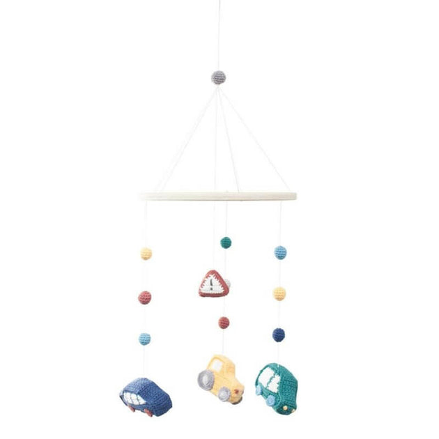 SEBRA Mobile en crochet Little Driver Idée cadeau naissance