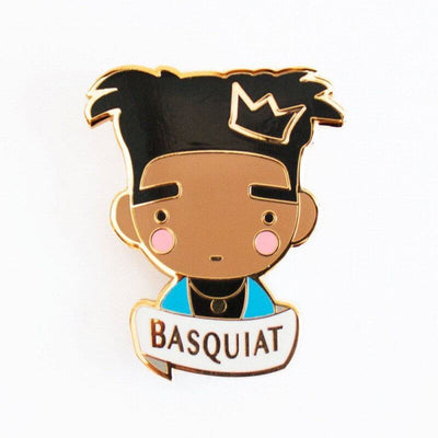 Pins en métal émaillé Basquiat - Sketch Inc
