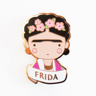 Pin's en métal émaillé Frida Khalo - Sketch Inc