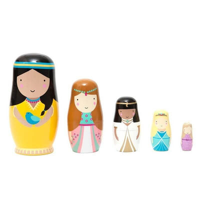 Poupées russes en bois Princesses - Sketch Inc
