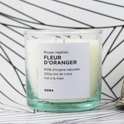 SOMA PARIS - Bougie naturelle Fleur d'Oranger