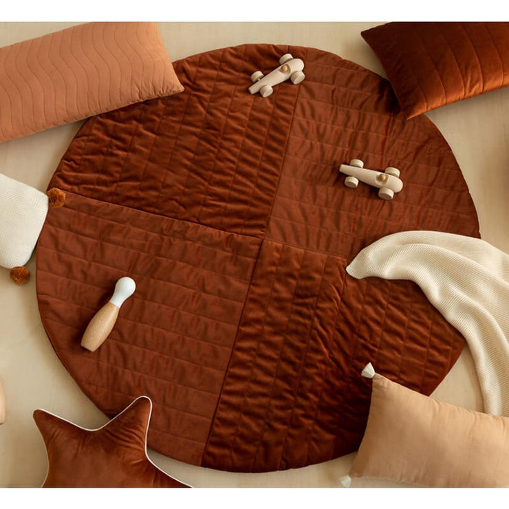 Tapis de Jeu Kilimanjaro Velvet Wild Brown - Nobodinoz