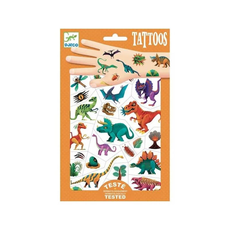Tatouages Dino Club - Djeco