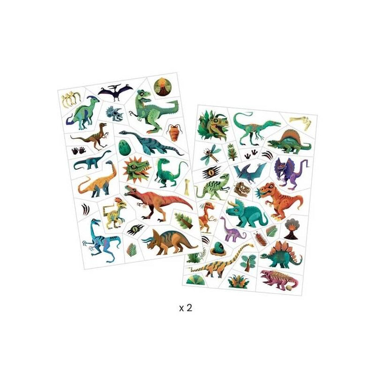Tatouages Dino Club - Djeco