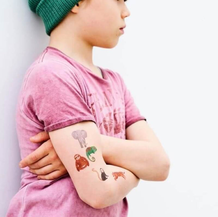 tattoos-jungle-animaux-tatouages-ephemeres
