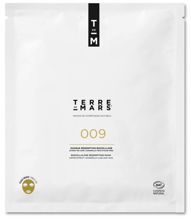 Masque visage en cellulose 009 Redemption - Terre de Mars