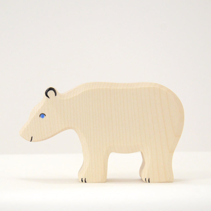 Figurine en Bois - Ours Polaire