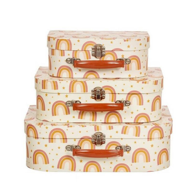 Set de 3 Valises Arc-en-ciel - Sass&Belle