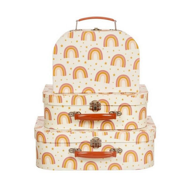 Set de 3 Valises Arc-en-ciel - Sass&Belle