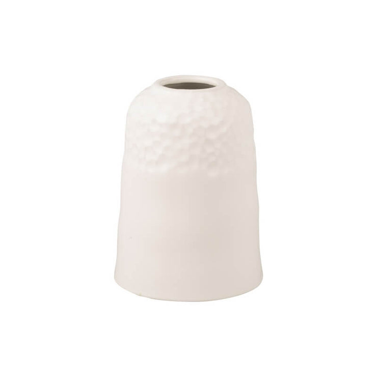 Vase Carve Small Blanc - Present Time