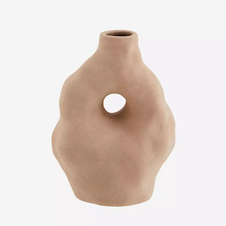 Vase en Grès Marron - Madam Stoltz