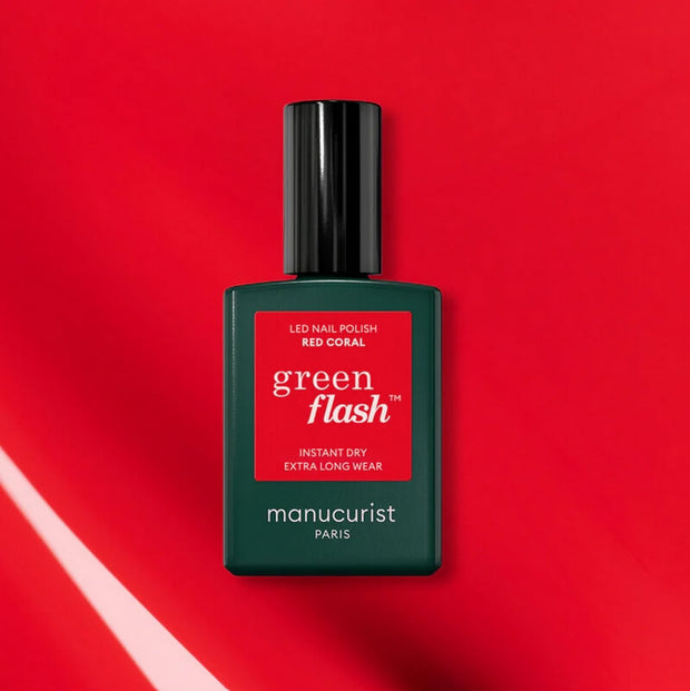 Vernis green flash Red Coral - Manucurist