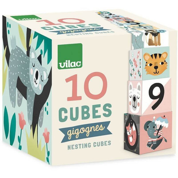 Cubes gigognes pour enfants Les Animaux - Vilac - Made in France