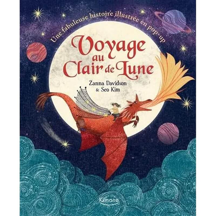 Livre Voyage Au Clair De Lune - Kimane