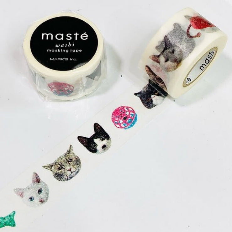 Ruban Adhésif / Washi Tape Chat - Mark's
